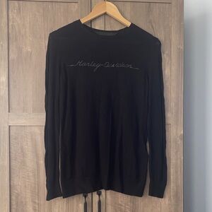 Harley-Davidson Black Long Sleeve Shirt Women’s Size Medium